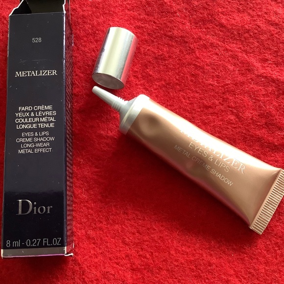 NIB Dior Metalizer Eyes&Lips Cream Shadow Long-wear Metal effect, Platine Fusion - Picture 6 of 7